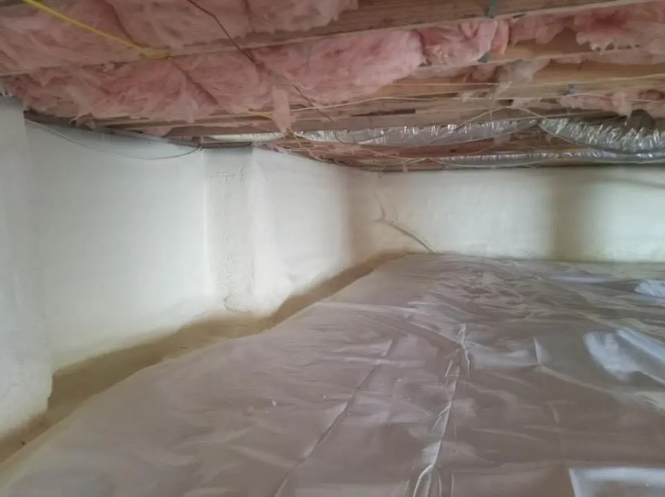 Crawl space encapsulation with closed-cell spray foam for Roof Maintenance in Bonadelle Ranchos
